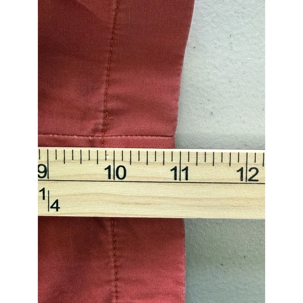 J.Crew Cotton‎ Chino Shorts Men’s Size 35 Red 11” Inseam Summer Preppy